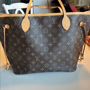 Louis Vuitton Dark Brown Monogram Tote